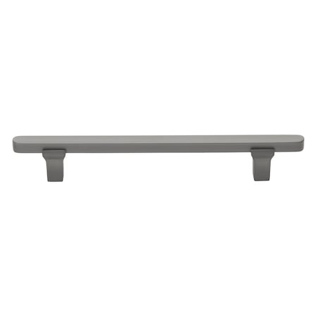 Gliderite Hardware 5-1/16 in. Center to Center Solid Flat Bar Pull Graphite Gray, 5PK 4842-128-GPH-5